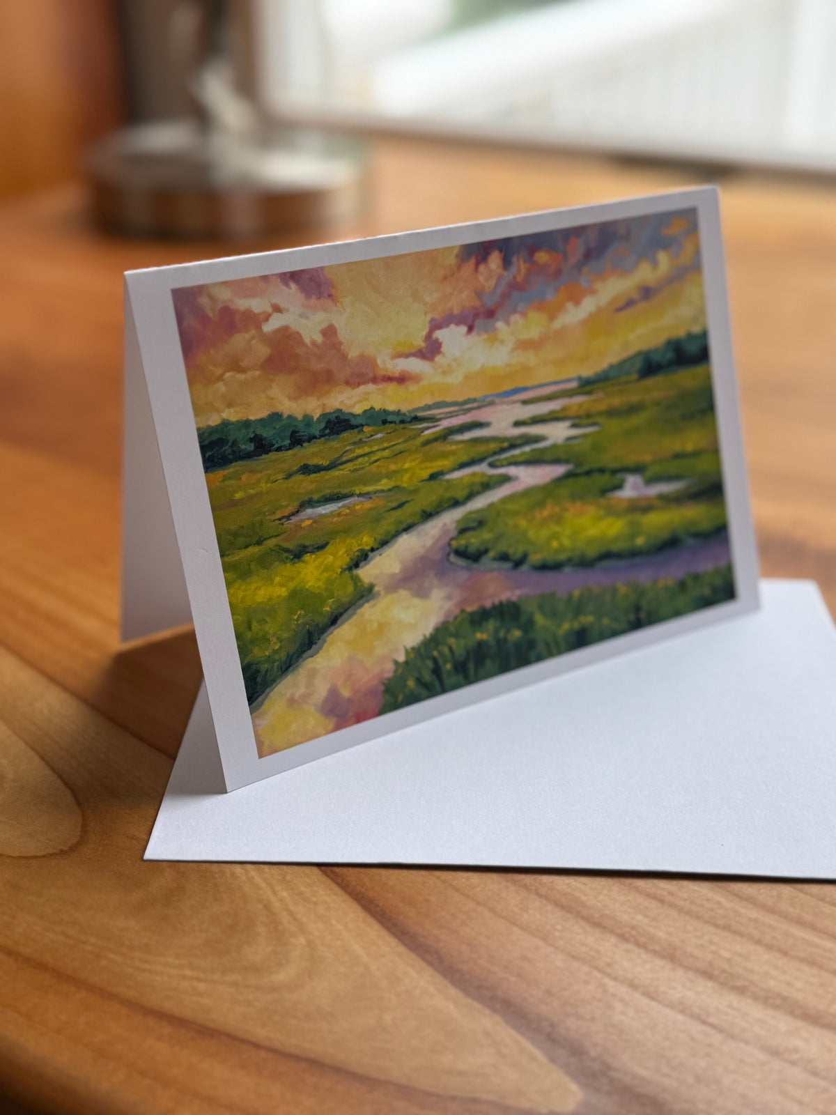 Greeting Cards: Sunset Marsh