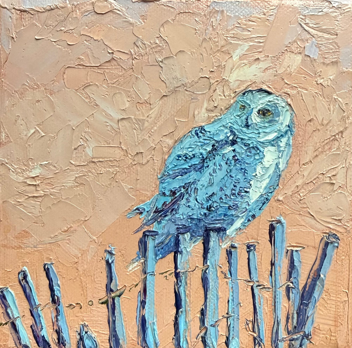 Winter Owl - Original Painting